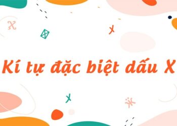 Chữ x kí tự đặc biệt