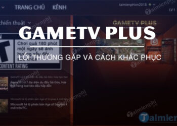 Gametv plus khong show thay mang