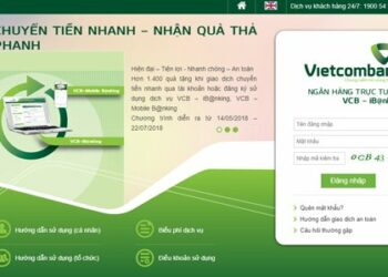 Không nhớ tên truy cập vietcombank